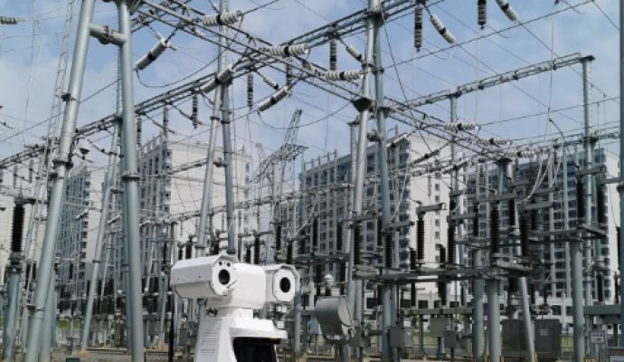 為實(shí)現(xiàn)高效巡檢吊軌巡檢機(jī)器人采用無線充電方案